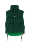 Khrisjoy Men's Puff Knitted Padded Bodywarmer In Emerald