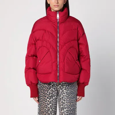 KHRISJOY KHRISJOY RED CORAZON PADDED JACKET