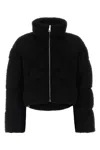 Khrisjoy Daisy Teddy Down Jacket For Women In Black