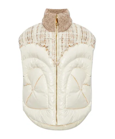 Khrisjoy Sleevless Down Vest In White