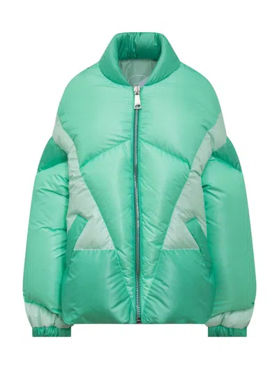 Khrisjoy Star Down Jacket In Green