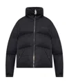 Khrisjoy Stitch-detail Puffer Jacket In Black