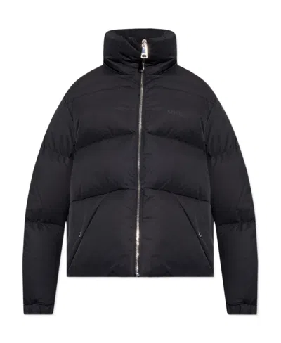 Khrisjoy Stitch-detail Puffer Jacket In Black
