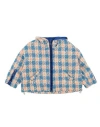 Khrisjoy Toddler Girl Jacket Azure Size 6 Polyester, Cotton, Acrylic, Polyamide In Blue