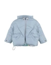 Khrisjoy Babies'  Toddler Girl Puffer Sky Blue Size 4 Polyester, Acrylic, Polyurethane