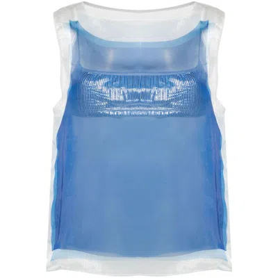 Khrisjoy Tops In Blue