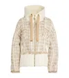 Khrisjoy Women's Butter Yellow Quilted Tweed Jacket In Neutral