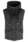 Khrisjoy Vest Iconic Milano In Mat Nylon In Black