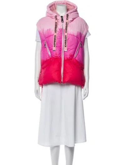 Pre-owned Khrisjoy Vest In Pink
