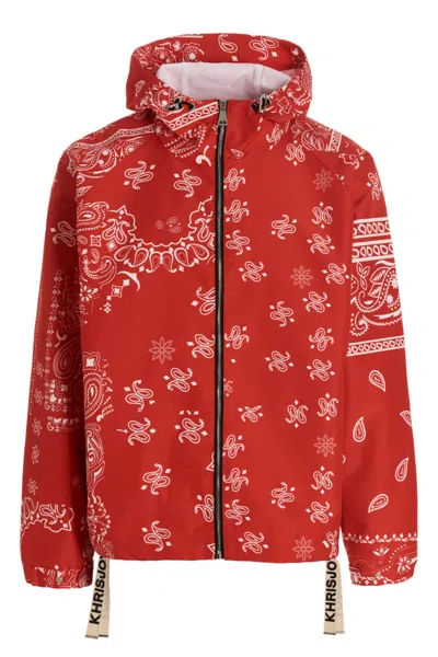 KHRISJOY 'WINDBREAKER BANDANA HOOD' JACKET