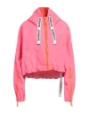 Khrisjoy Woman Jacket Fuchsia Size 00 Polyester In Pink