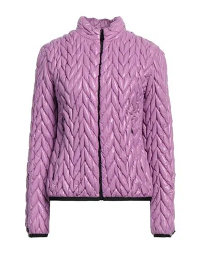 Khrisjoy Woman Jacket Light Purple Size 1 Polyamide