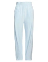 Khrisjoy Woman Pants Sky Blue Size 00 Cotton, Polyamide