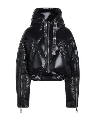 Khrisjoy Woman Puffer Black Size 00 Polyamide
