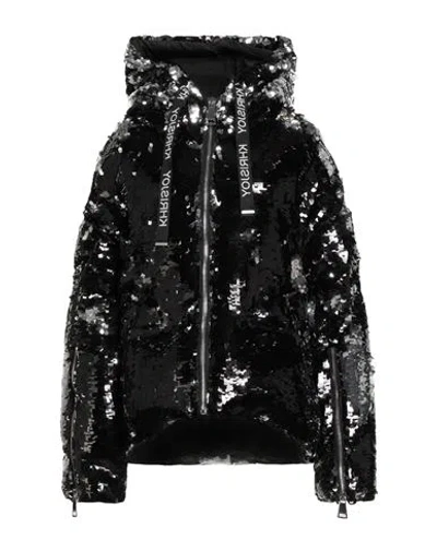 Khrisjoy Woman Puffer Black Size 00 Polyester
