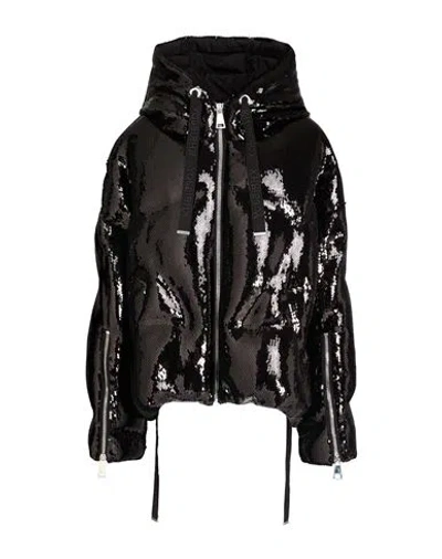 Khrisjoy Woman Puffer Black Size 00 Polyester