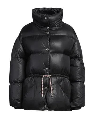 Khrisjoy Woman Down Jacket Black Size 00 Polyamide