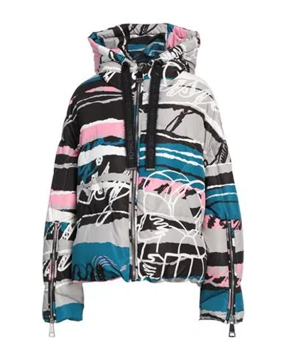Khrisjoy Woman Puffer Black Size 1 Polyester In Multi