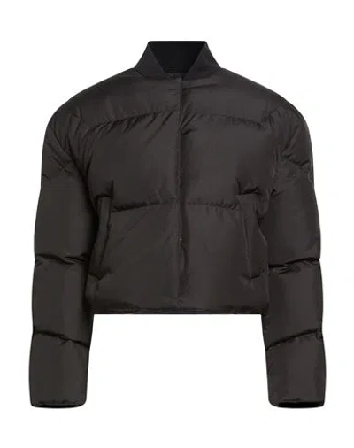 Khrisjoy Woman Puffer Black Size 8 Polyester