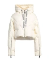 Khrisjoy Woman Puffer Cream Size 00 Polyester In White