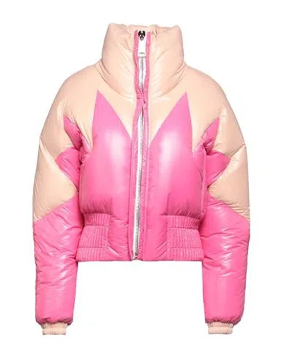Khrisjoy Woman Puffer Fuchsia Size 1 Polyamide In Pink