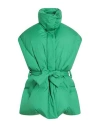 Khrisjoy Woman Puffer Green Size 0 Polyester