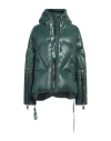 Khrisjoy Woman Puffer Green Size 00 Polyamide