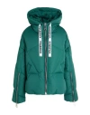 Khrisjoy Woman Puffer Green Size 00 Polyester
