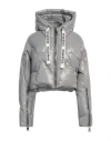 Khrisjoy Woman Puffer Grey Size 00 Polyamide In Gray