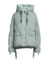 Khrisjoy Woman Puffer Light Green Size 1 Modal, Polyester, Polyamide In Green