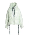 Khrisjoy Woman Puffer Light Green Size 0 Polyamide In Green