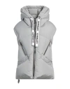 Khrisjoy Woman Puffer Light Grey Size 00 Polyester In Gray