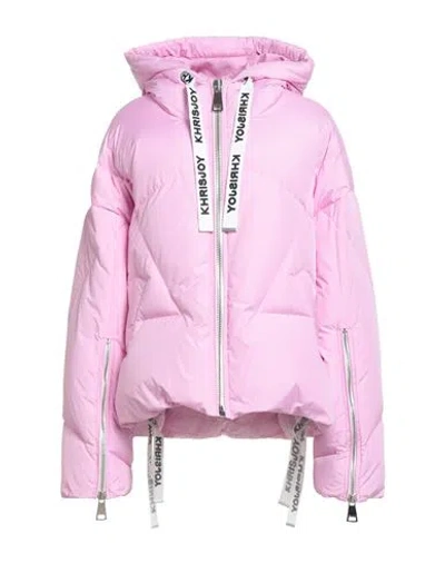 Khrisjoy Woman Puffer Mauve Size 1 Polyester In Pink