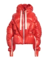 Khrisjoy Woman Puffer Orange Size 00 Polyamide