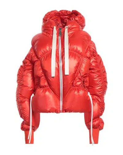 Khrisjoy Woman Puffer Orange Size 00 Polyamide In Orange