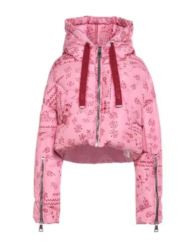 Khrisjoy Woman Puffer Pink Size 00 Polyester