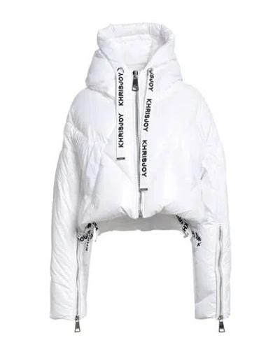 Khrisjoy Woman Puffer White Size 1 Polyamide