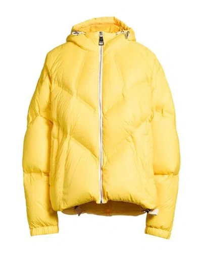 Khrisjoy Woman Puffer Yellow Size 1 Polyamide