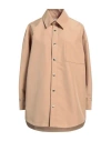 Khrisjoy Woman Shirt Camel Size 00 Polyester In Beige