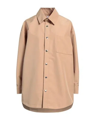 Khrisjoy Woman Shirt Camel Size 00 Polyester In Beige