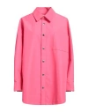 Khrisjoy Woman Shirt Fuchsia Size 00 Polyester In Pink