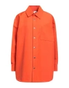 Khrisjoy Woman Shirt Orange Size 00 Polyester