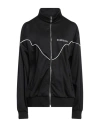 Khrisjoy Woman Sweatshirt Black Size 00 Polyester, Cotton In Black
