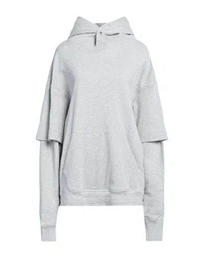 Khrisjoy Woman Sweatshirt Light Grey Size 00 Cotton