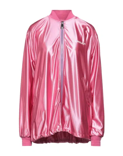 Khrisjoy Woman Sweatshirt Pink Size 00 Polyester