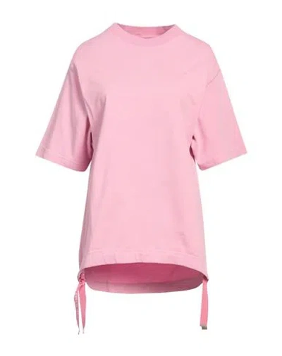Khrisjoy Woman T-shirt Pink Size 0 Cotton