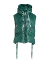 Khrisjoy Woman Vest Dark Green Size 00 Polyamide