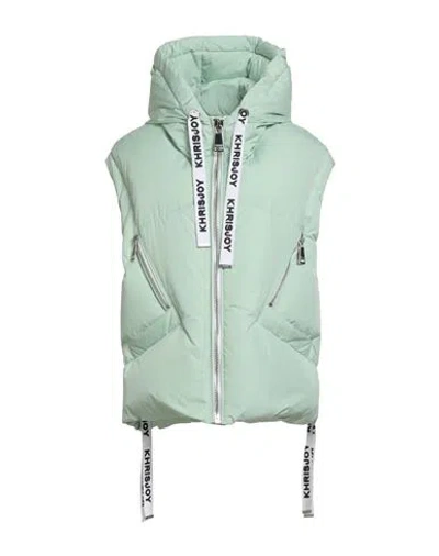 Khrisjoy Woman Vest Light Green Size 1 Polyester