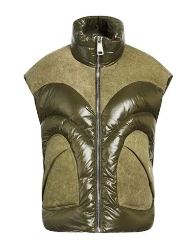 Khrisjoy Woman Vest Military Green Size 1 Polyamide