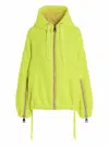 Khrisjoy Chris Windbreaker Tweed Casual Jackets And Parka Yellow In Green